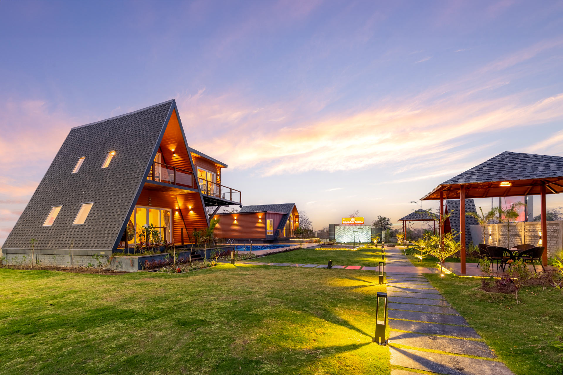A-frame @ Manbhav Farms - Image 2