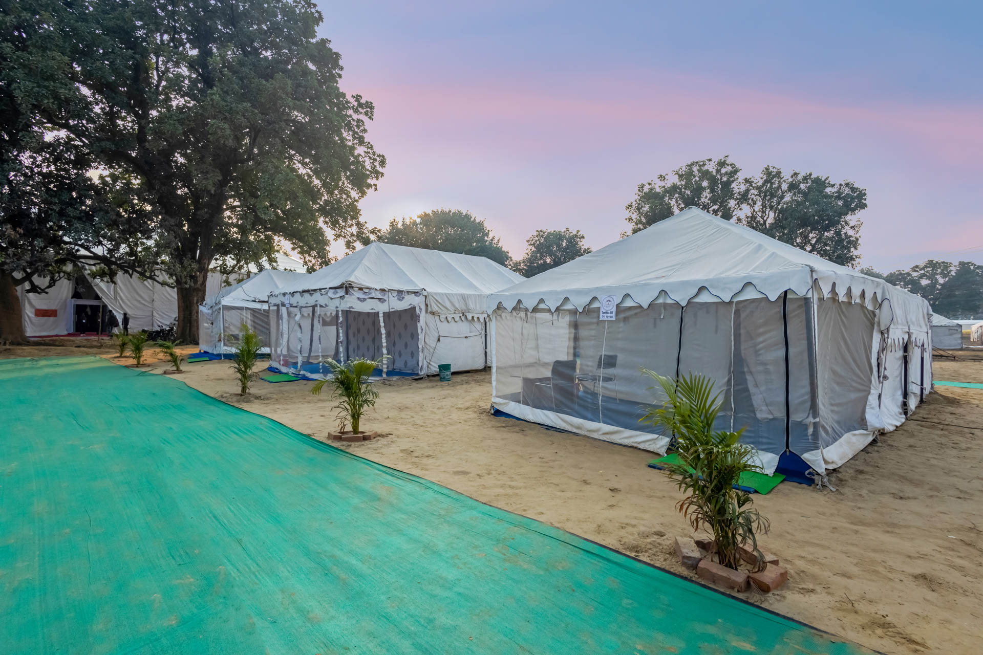 Deluxe Tents @ Prayagraj Tent City - Mahakumbh 2025