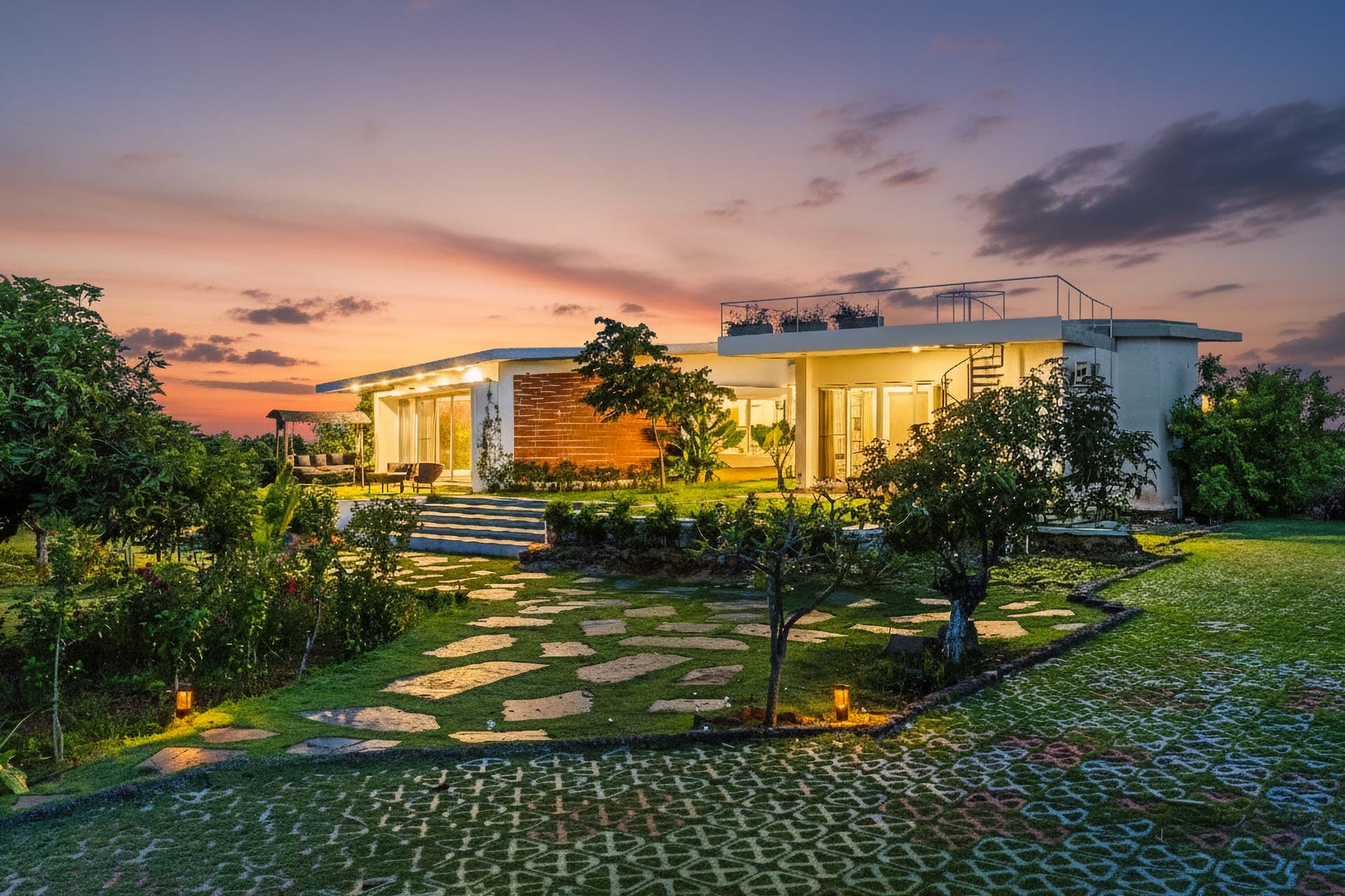 Lazy Mango villa in Hyderabad