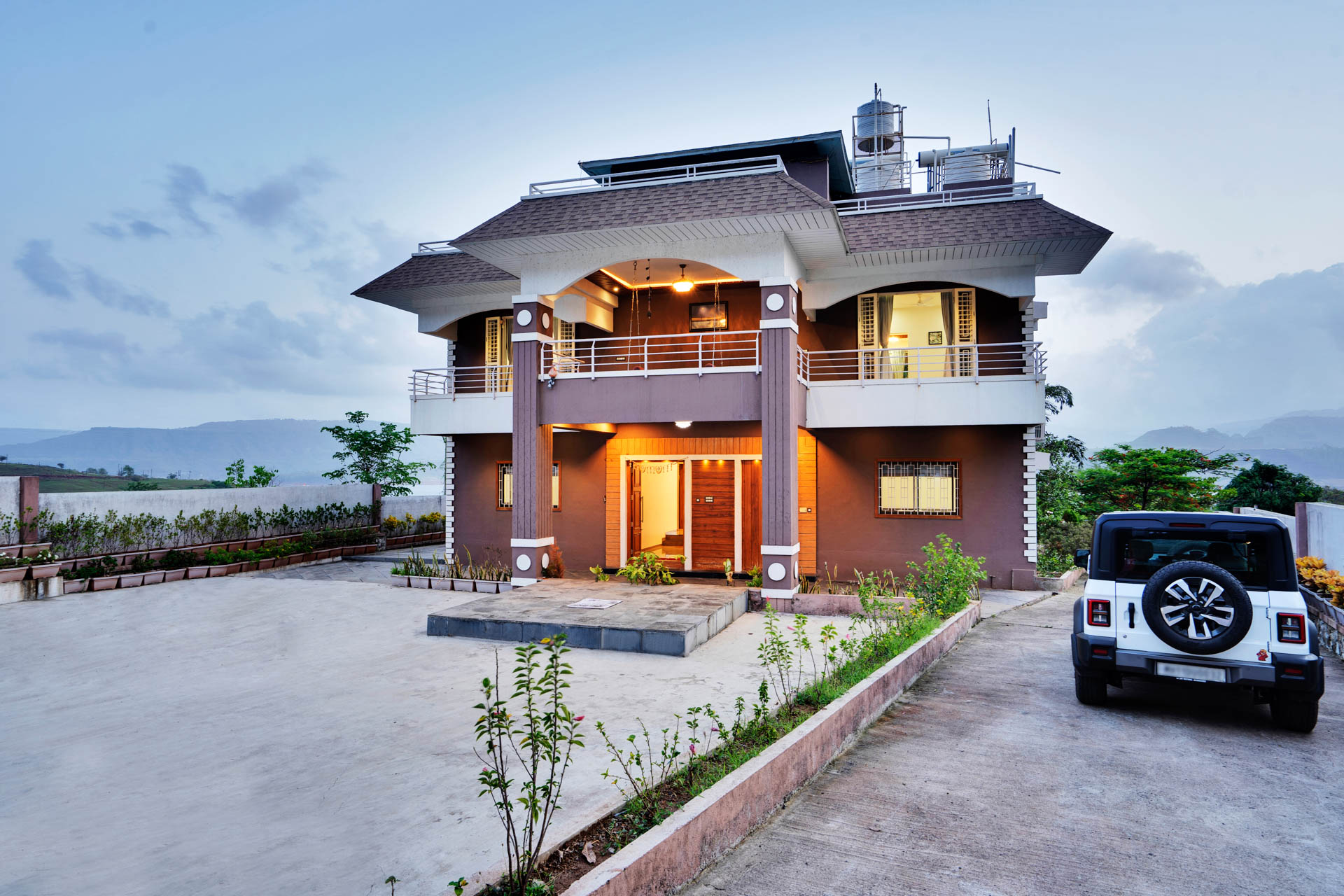 Lakefront villas at Pawna and Mulshi