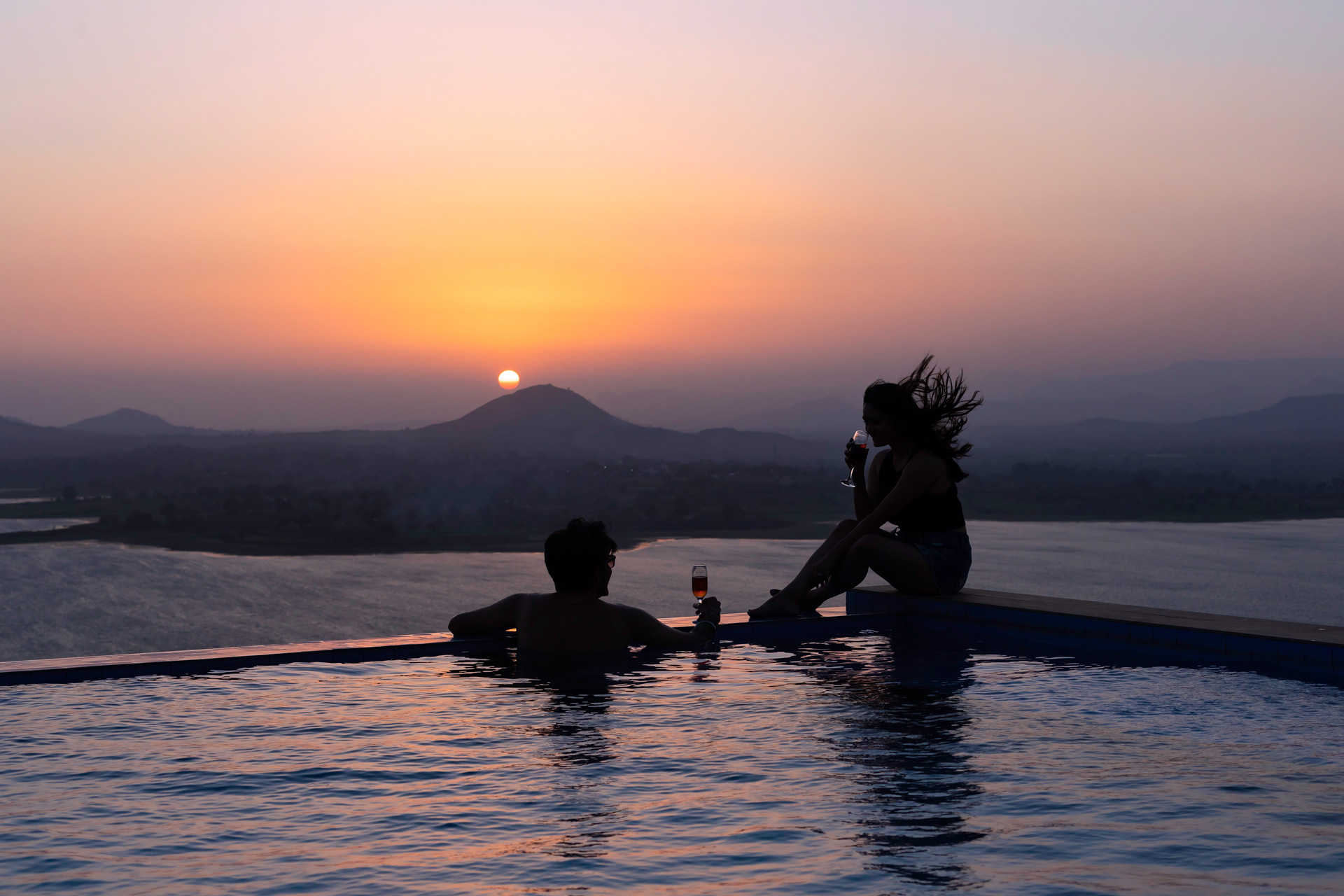 Pearl @ Sunset On The Lake - Igatpuri - Image 3